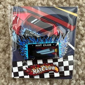 Hot Wheels Hat Club Pin